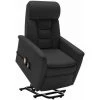 Fauteuil Inclinable De Massage Similicuir Noir VidaXL -Pas Cher Fauteuil Magasin 36851528 1