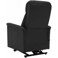 Fauteuil Inclinable De Massage Similicuir Noir VidaXL -Pas Cher Fauteuil Magasin 36851528 5