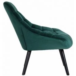 Paris Prix - Lot De 2 Fauteuils En Velours "johan" 102cm Vert -Pas Cher Fauteuil Magasin 37243275 5