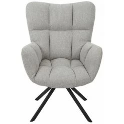 Paris Prix - Fauteuil Design Pivotant "washington" 88cm Gris 8 Paris Prix - Fauteuil Design Pivotant "washington" 88cm Gris -Pas Cher Fauteuil Magasin 37259300 2