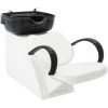 VidaXL Chaise De Salon Avec Lavabo Noir Et Blanc Similicuir - Multicolore 1 VidaXL Chaise De Salon Avec Lavabo Noir Et Blanc Similicuir - Multicolore -Pas Cher Fauteuil Magasin 38401704 1