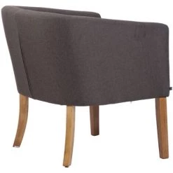 CLP Fauteuil Design Et Confortable Nemea En Tissu Avec Pieds En Bois De Caoutchouc Gris Foncé Antique Clair 10 CLP Fauteuil Design Et Confortable Nemea En Tissu Avec Pieds En Bois De Caoutchouc Gris Foncé Antique Clair -Pas Cher Fauteuil Magasin 38603548 4
