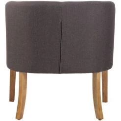 CLP Fauteuil Design Et Confortable Nemea En Tissu Avec Pieds En Bois De Caoutchouc Gris Foncé Antique Clair 11 CLP Fauteuil Design Et Confortable Nemea En Tissu Avec Pieds En Bois De Caoutchouc Gris Foncé Antique Clair -Pas Cher Fauteuil Magasin 38603548 5