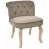 Paris Prix - Fauteuil En Velours Design "eleonor" 68cm Taupe -Pas Cher Fauteuil Magasin 39363017 1