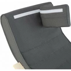 HELLOSHOP26 Fauteuil Siège à Bascule Lounge Confortable Au Design élégant Ergonomique Gris - Gris 10 HELLOSHOP26 Fauteuil Siège à Bascule Lounge Confortable Au Design élégant Ergonomique Gris - Gris -Pas Cher Fauteuil Magasin 39364152 4