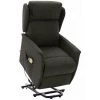HAPPYSHOPPING Fauteuil De Massage Inclinable Taupe Tissu 1 HAPPYSHOPPING Fauteuil De Massage Inclinable Taupe Tissu -Pas Cher Fauteuil Magasin 39442435 1