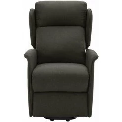 HAPPYSHOPPING Fauteuil De Massage Inclinable Taupe Tissu -Pas Cher Fauteuil Magasin 39442435 4