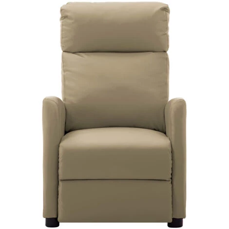 ASUPERMALL Fauteuil De Massage Inclinable Cappuccino Similicuir 4 ASUPERMALL Fauteuil De Massage Inclinable Cappuccino Similicuir – Image 2