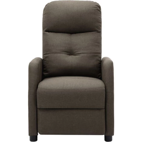 ASUPERMALL Fauteuil Inclinable Electrique Taupe Tissu 4 ASUPERMALL Fauteuil Inclinable Electrique Taupe Tissu – Image 2