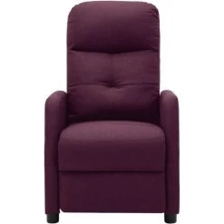 ASUPERMALL Fauteuil Inclinable Electrique De Massage Violet Tissu -Pas Cher Fauteuil Magasin 39451305 2