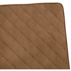 Chaise Cantilever Velours Marron VidaXL -Pas Cher Fauteuil Magasin 39451573 5