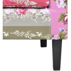 HAPPYSHOPPING Fauteuil Avec Design De Patchwork Tissu 10 HAPPYSHOPPING Fauteuil Avec Design De Patchwork Tissu -Pas Cher Fauteuil Magasin 39453013 4