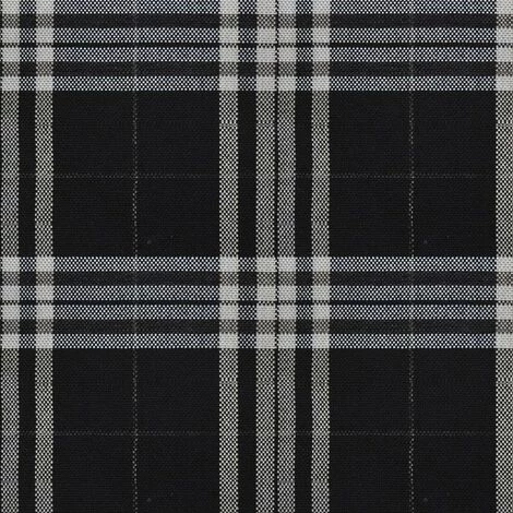 HAPPYSHOPPING Fauteuil Avec Coussin Noir Tissu 6 HAPPYSHOPPING Fauteuil Avec Coussin Noir Tissu – Image 4