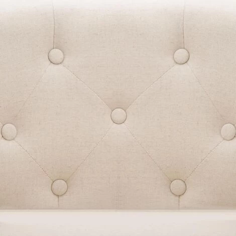 HAPPYSHOPPING Fauteuil Beige Tissu 6 HAPPYSHOPPING Fauteuil Beige Tissu – Image 4