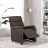 ASUPERMALL Fauteuil Inclinable Taupe Tissu