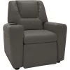 ASUPERMALL Fauteuil Inclinable Similicuir Gris Anthracite