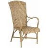 AUBRY GASPARD Fauteuil En Manau Et Lame De Rotin Antique Beige - Beige -Pas Cher Fauteuil Magasin 395715 1