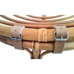 AUBRY GASPARD Fauteuil Papasan En Rotin Avec Coussin écru Naturel - Naturel -Pas Cher Fauteuil Magasin 396142 4