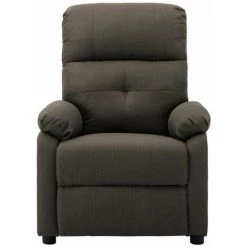 HAPPYSHOPPING Fauteuil De Massage Taupe Tissu 9 HAPPYSHOPPING Fauteuil De Massage Taupe Tissu -Pas Cher Fauteuil Magasin 39623588 3