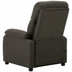 HAPPYSHOPPING Fauteuil De Massage Taupe Tissu 11 HAPPYSHOPPING Fauteuil De Massage Taupe Tissu -Pas Cher Fauteuil Magasin 39623588 5