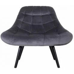 Paris Prix - Fauteuil Scandinave En Velours "johan" 102cm Gris 7 Paris Prix - Fauteuil Scandinave En Velours "johan" 102cm Gris -Pas Cher Fauteuil Magasin 39630137 2