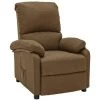 Fauteuil Inclinable Tissu Taupe VidaXL 1 Fauteuil Inclinable Tissu Taupe VidaXL -Pas Cher Fauteuil Magasin 39635281 1