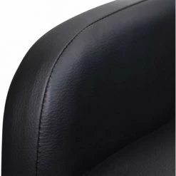HAPPYSHOPPING Fauteuil Pliable Noir Similicuir 10 HAPPYSHOPPING Fauteuil Pliable Noir Similicuir -Pas Cher Fauteuil Magasin 39697769 4