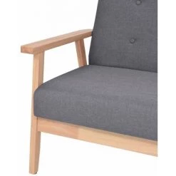 HAPPYSHOPPING Fauteuil Gris Fonce Tissu 11 HAPPYSHOPPING Fauteuil Gris Fonce Tissu -Pas Cher Fauteuil Magasin 39699859 5