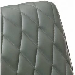 HAPPYSHOPPING Fauteuil Gris Cuir Veritable -Pas Cher Fauteuil Magasin 39701973 5