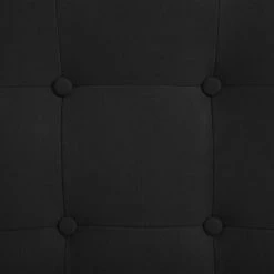 HAPPYSHOPPING Fauteuil De Massage Avec Repose-pieds Noir Tissu En Daim -Pas Cher Fauteuil Magasin 39704840 2