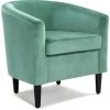 Versa Aguamarina Fauteuil Pour Salon, Canapé Confortable, 62x60x62cm - Vert -Pas Cher Fauteuil Magasin 39710880 1