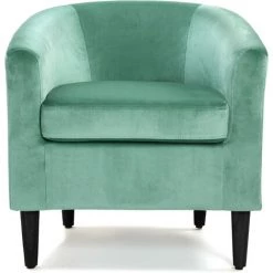 Versa Aguamarina Fauteuil Pour Salon, Canapé Confortable, 62x60x62cm - Vert -Pas Cher Fauteuil Magasin 39710880 3