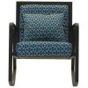 SIGNATURE Fauteuil Rocking Chair Bleu 58x71x82cm - Imprimé 2 SIGNATURE Fauteuil Rocking Chair Bleu 58x71x82cm - Imprimé -Pas Cher Fauteuil Magasin 39890181 1
