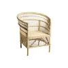 M-S Fauteuil 71x77x87 Cm En Rotin Naturel