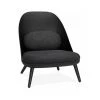 M&S Fauteuil 74x66x76 Cm Avec Coussin Noir 2 M&S Fauteuil 74x66x76 Cm Avec Coussin Noir -Pas Cher Fauteuil Magasin 40148487 1