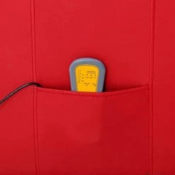 HAPPYSHOPPING Fauteuil De Massage Inclinable Rouge Similicuir -Pas Cher Fauteuil Magasin 40228231 2