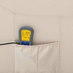 HAPPYSHOPPING Fauteuil Inclinable De Massage Creme Tissu 9 HAPPYSHOPPING Fauteuil Inclinable De Massage Creme Tissu -Pas Cher Fauteuil Magasin 40236230 3