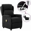 HAPPYSHOPPING Fauteuil Inclinable Electrique De Massage Noir Tissu 2 HAPPYSHOPPING Fauteuil Inclinable Electrique De Massage Noir Tissu -Pas Cher Fauteuil Magasin 40251753 1