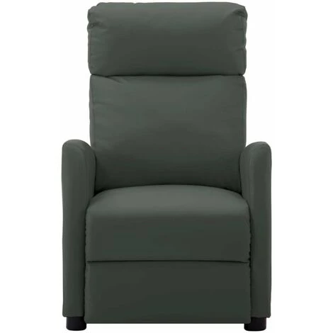 HAPPYSHOPPING Fauteuil Inclinable Electrique De Massage Gris Similicuir 4 HAPPYSHOPPING Fauteuil Inclinable Electrique De Massage Gris Similicuir – Image 2