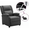 HAPPYSHOPPING Fauteuil Inclinable Electrique Anthracite Similicuir 1 HAPPYSHOPPING Fauteuil Inclinable Electrique Anthracite Similicuir -Pas Cher Fauteuil Magasin 40251856 1