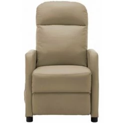 HAPPYSHOPPING Fauteuil Inclinable Electrique De Massage Cappuccino Similicuir 8 HAPPYSHOPPING Fauteuil Inclinable Electrique De Massage Cappuccino Similicuir -Pas Cher Fauteuil Magasin 40252055 2