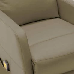 HAPPYSHOPPING Fauteuil Inclinable Electrique De Massage Cappuccino Similicuir 11 HAPPYSHOPPING Fauteuil Inclinable Electrique De Massage Cappuccino Similicuir -Pas Cher Fauteuil Magasin 40252055 5