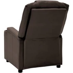 HAPPYSHOPPING Fauteuil Inclinable Electrique Marron Similicuir 10 HAPPYSHOPPING Fauteuil Inclinable Electrique Marron Similicuir -Pas Cher Fauteuil Magasin 40252065 4
