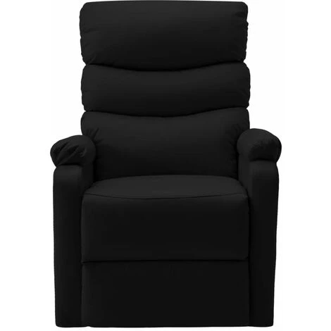 HAPPYSHOPPING Fauteuil Inclinable De Massage Noir Similicuir 6 HAPPYSHOPPING Fauteuil Inclinable De Massage Noir Similicuir – Image 4