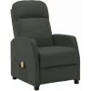 HAPPYSHOPPING Fauteuil De Massage Inclinable Anthracite Similicuir 2 HAPPYSHOPPING Fauteuil De Massage Inclinable Anthracite Similicuir -Pas Cher Fauteuil Magasin 40272060 1