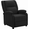HAPPYSHOPPING Fauteuil TV Noir Similicuir -Pas Cher Fauteuil Magasin 40273158 1
