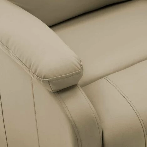 HAPPYSHOPPING Fauteuil Inclinable Cappuccino Similicuir 4 HAPPYSHOPPING Fauteuil Inclinable Cappuccino Similicuir – Image 2