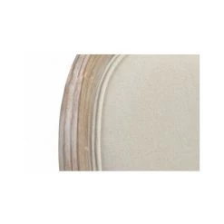 WADIGA Fauteuil Médaillon Classique Bois Et Tissu Beige - Beige -Pas Cher Fauteuil Magasin 40526944 4