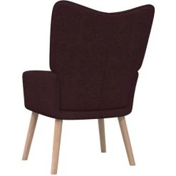 Chaise De Relaxation Et Tabouret 62x68,5x96 Cm Tissu Violet VidaXL -Pas Cher Fauteuil Magasin 40756129 4
