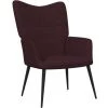 Chaise De Relaxation 62x68,5x96 Cm Tissu Violet VidaXL 2 Chaise De Relaxation 62x68,5x96 Cm Tissu Violet VidaXL -Pas Cher Fauteuil Magasin 41433916 1
